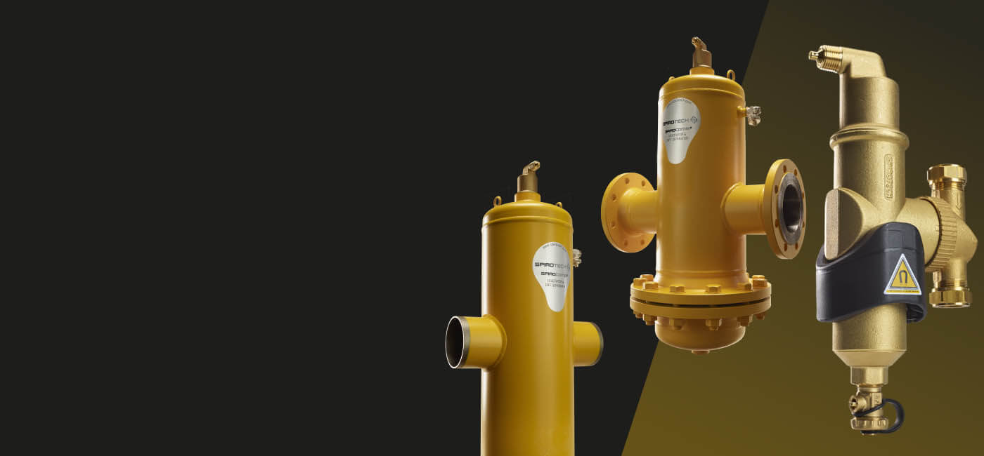 SpiroCombi Aire dearators & Dirt Separators