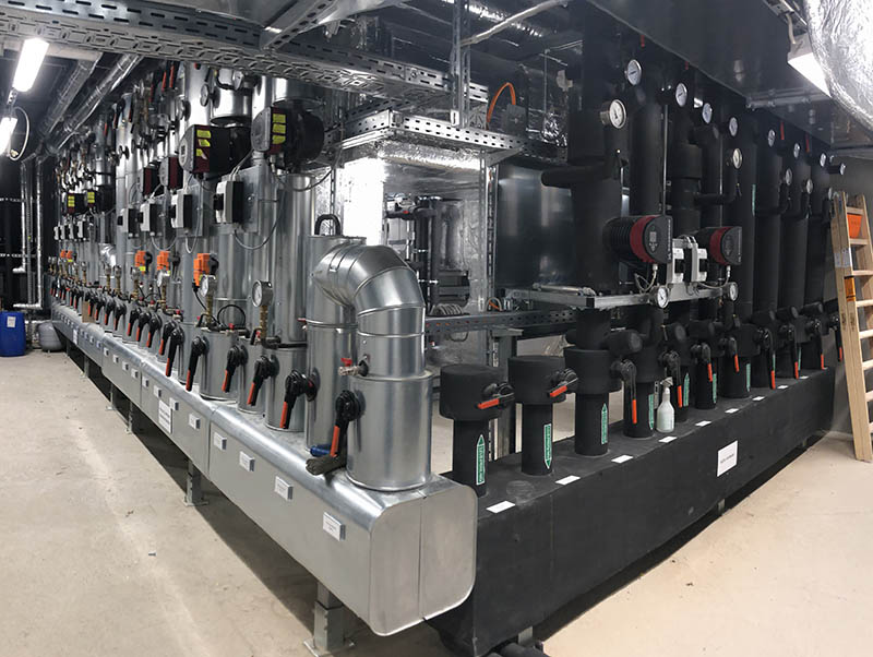 Sistema di raffreddamento chiuso supportato da Spirotech