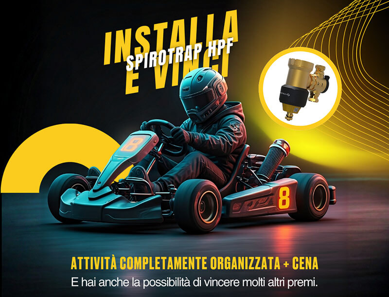 Acquista e installa ora il nuovo SpiroTrap HPF e vinci ottimi premi con la tua squadra