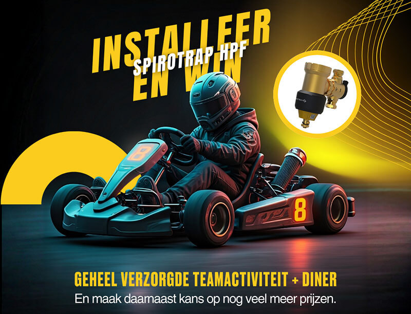 Vinci ottimi premi con il giveaway Spirotech, compra il SpiroTrap HPF e vinci premi fantastici con la tua squadra