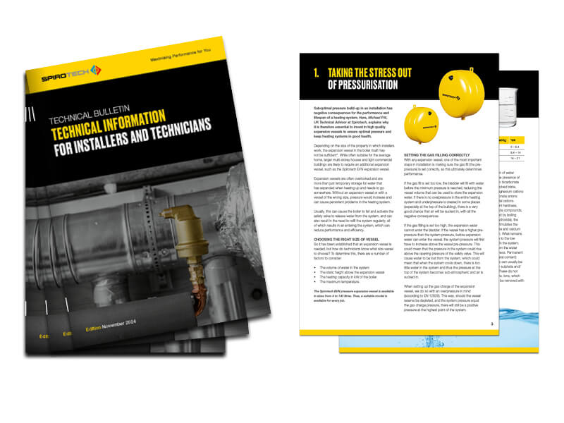 Prima edizione del Bollettino Tecnico di Spirotech